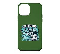Custodia per iPhone 12 mini Vintage Futuro Calcio Star Retro Gioventù Gioca Giornata Gioco