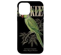 Custodia per iPhone 12 mini Vintage indiano Ringneck Parrocchetto Bird Watching Love Birds