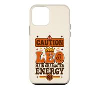 Custodia per iPhone 12 mini Vintage Leo Zodiac «Protagonista Energy» Boho Sun