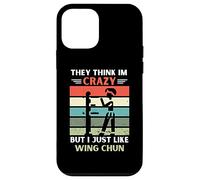 Custodia per iPhone 12 mini Vintage pensano che io sia pazzo, ma mi piace solo Wing Chun Lover