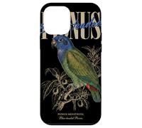 Custodia per iPhone 12 mini Vintage pionus dalla testa blu birdwatching natura uccelli amore