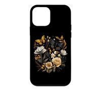 Custodia per iPhone 12 mini Vintage Pressed Flowers Butterflies Floral Boho Wildflowers