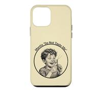 Custodia per iPhone 12 mini Vintage Retro Illustration Fun Design Kid and Mantis