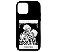 Custodia per iPhone 12 mini Vintage The Lovers Tarocchi Goth San Valentino Halloween