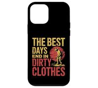 Custodia per iPhone 12 mini Vita da Detectorista The Best Days End In Dirty Clothes