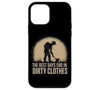 Custodia per iPhone 12 mini Vita da Detectorista The Best Days End In Dirty Clothes