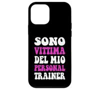 Custodia per iPhone 12 mini Vittima Personal Trainer Divertenti Palestra Fitness donna