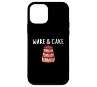 Custodia per iPhone 12 mini Wake & Cake Costume Funny Cake Baker Decorator Meme Costume