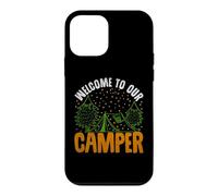 Custodia per iPhone 12 mini Welcome To Our Camper Camping Hiking Adventure Nature Lover