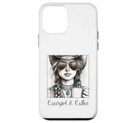 Custodia per iPhone 12 mini Western Cowgirl and Coffee Wild West Cowgirls