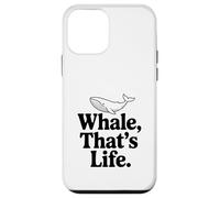 Custodia per iPhone 12 mini Whale That's Life Ispirational Ocean Lover