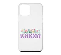 Custodia per iPhone 12 mini Wildflower Floral KARMA Nome Festa della mamma Donne