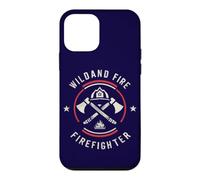 Custodia per iPhone 12 mini Wildland - Emblema antincendio con citazione Wiland Fire fighter