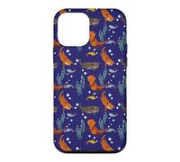 Custodia per iPhone 12 mini Womens Girls Kids Pattern Sea Otter Lover