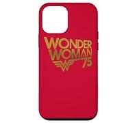 Custodia per iPhone 12 mini Wonder Woman 75th Anniversary Gold Logo