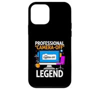 Custodia per iPhone 12 mini Work From Home Professional Camera Off Legend Humor