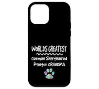 Custodia per iPhone 12 mini Worlds Greatest Tedesco Capelli Corti Puntatore Nonna Cane Zampa