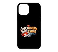 Custodia per iPhone 12 mini Wound Care Crew Leopard Nursing Ferita Ostomia Infermiera WCN RN