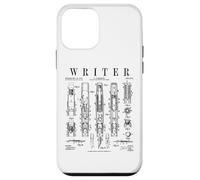 Custodia per iPhone 12 mini Writer Author - Penna stilografica con brevetto vintage