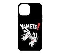 Custodia per iPhone 12 mini Yamete Divertente Chibi Anime Bunny Kawaii Manga Commedia