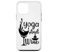 Custodia per iPhone 12 mini Yoga E Meditazione Vino Posa Wine Lover Relax