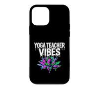 Custodia per iPhone 12 mini Yoga Teacher Vibes Dripping Lotus Flower Aesthetic