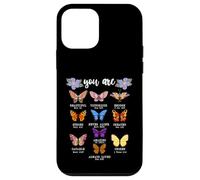 Custodia per iPhone 12 mini You Are Butterfly Beautiful Christian Religious Bible Verse