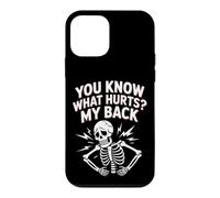 Custodia per iPhone 12 mini You Know What Hurts My Back Mal di schiena per adulti