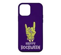 Custodia per iPhone 12 mini Zombie Mano Corno Segno Felice Rockween Divertente Helloween
