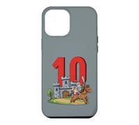 Custodia per iPhone 12 Pro Max 10 Anni Bambini Compleanno Guerriero Ragazzo Cavaliere Medievale