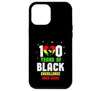 Custodia per iPhone 12 Pro Max 100 Years of Black Excellence 1926-2026 Celebration African