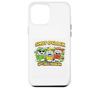 Custodia per iPhone 12 Pro Max 19 ° problema buche, Fairway a Bar Golf Cart Beer Crew Indietro 9