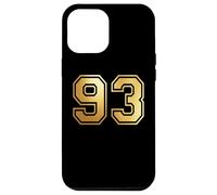 Custodia per iPhone 12 Pro Max 93 Numero Novantatre Team Sports Graphic Varsity Matching
