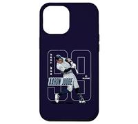 Custodia per iPhone 12 Pro Max Aaron Judge | New York Y | Giocatori di baseball MLB | MLBJUD3004