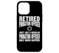 Custodia per iPhone 12 Pro Max Abbigliamento ufficiale in libertà vigilata in pensione - Design divertente per ufficiali