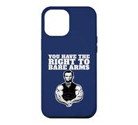Custodia per iPhone 12 Pro Max Abraham Lincoln Bare Arms Hai il diritto di nudo