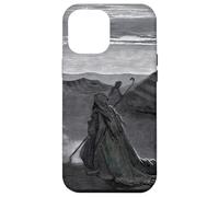 Custodia per iPhone 12 Pro Max Abramo, Dio e due angeli di Gustave Dore (1852)