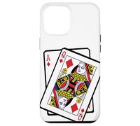 Custodia per iPhone 12 Pro Max Ace & Queen of Diamonds 21st Birthday Twenty One Years Old