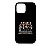 Custodia per iPhone 12 Pro Max ADHD It's Not Disability It's A Different Ability Skeleton