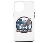 Custodia per iPhone 12 Pro Max AI Took My Job Programmatore Divertente Robot Umorismo