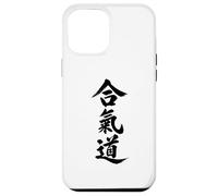 Custodia per iPhone 12 Pro Max Aikido Kanji Personaggi Arte Marziale Giapponese