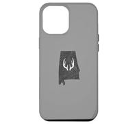 Custodia per iPhone 12 Pro Max Alabama AL Deer Hunting Shed Antlers Design