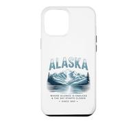 Custodia per iPhone 12 Pro Max Alaska Dove il Silenzio è Infinito e il Cielo è Più Vicino