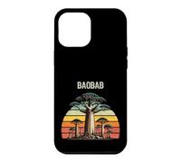 Custodia per iPhone 12 Pro Max Albero di Baobab africano Madagascar Albero della Vita