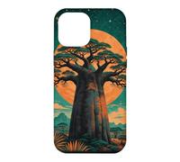 Custodia per iPhone 12 Pro Max Albero di Baobab Sotto Un Cielo Pieno Di Stelle
