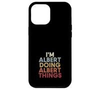 Custodia per iPhone 12 Pro Max Albert Name Albert Personalized Name First Given