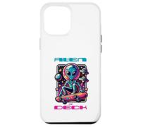 Custodia per iPhone 12 Pro Max Alien On Deck (skateboard)