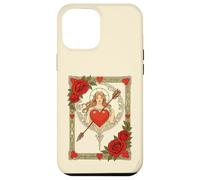 Custodia per iPhone 12 Pro Max Allegoria dell'Amore Vintage Art Nouveau Romance