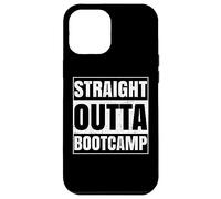 Custodia per iPhone 12 Pro Max Allenamento divertente del Boot Camp Straight Outta