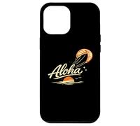 Custodia per iPhone 12 Pro Max Aloha Hawaii Kite Surf Tramonto Oceano Tropical Vibes